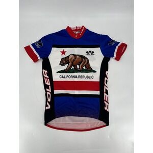 Vintage Voler Cycling‎ Jersey California Republic 1998 Club Men's Size Medium